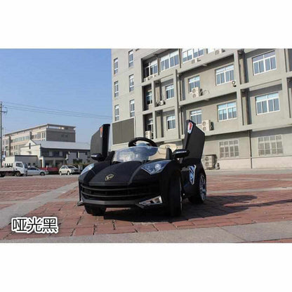 12V Lamborghini WXE 8188 Electric Car for Kids | 2 Engine & Doors Open | Gearbox Steering Wheel - 11Cart