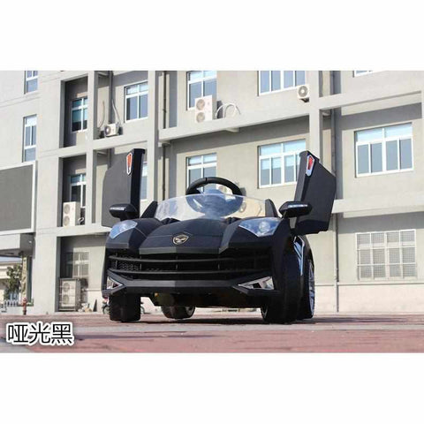 12V Lamborghini WXE 8188 Electric Car for Kids | 2 Engine & Doors Open | Gearbox Steering Wheel - 11Cart