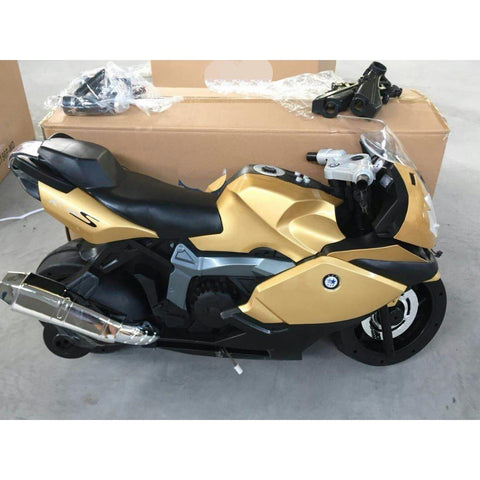 Metallic Paint BMW Ride on Motor Bike for Kids & Toddlers - 11Cart