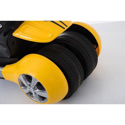 2 rear 12V Engines Kart FC-8818 for Kids with Horn | Ride on Car | Metal structure with white plastic housing. - 11Cart