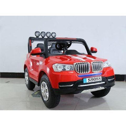 Ride on Rechargeable BMW S9088 Electric Car with Rubber Tyre for Childrens - 11Cart