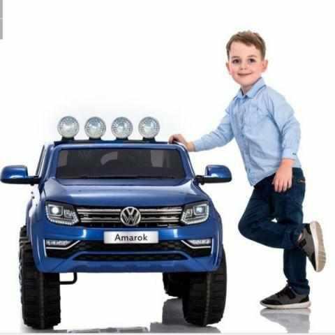 12V Volkswagen Amarok Ride On Car For Kids with Remote Control - 11Cart