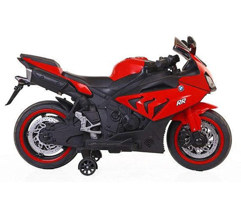 Red BMW S1000RR Superbike for Kids with Rechargeable Battery - 11Cart