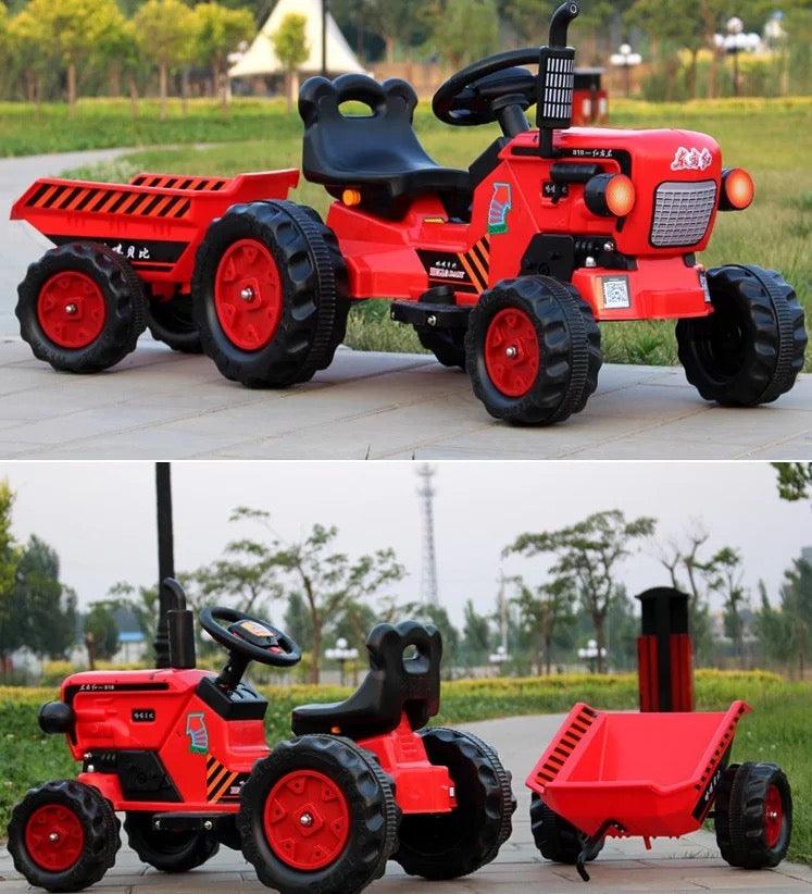 Brand New Battery Operated Red Ride On Tractor For Kids