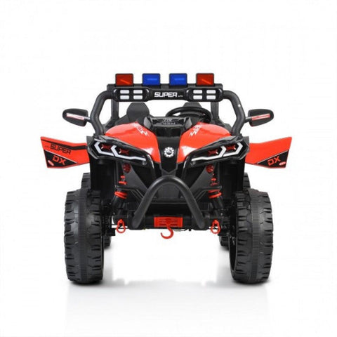 4 Wheel Drive LBB 985 Red 12V Jeep for Kids | Self-driving Mode and Hand-held Control - 11Cart