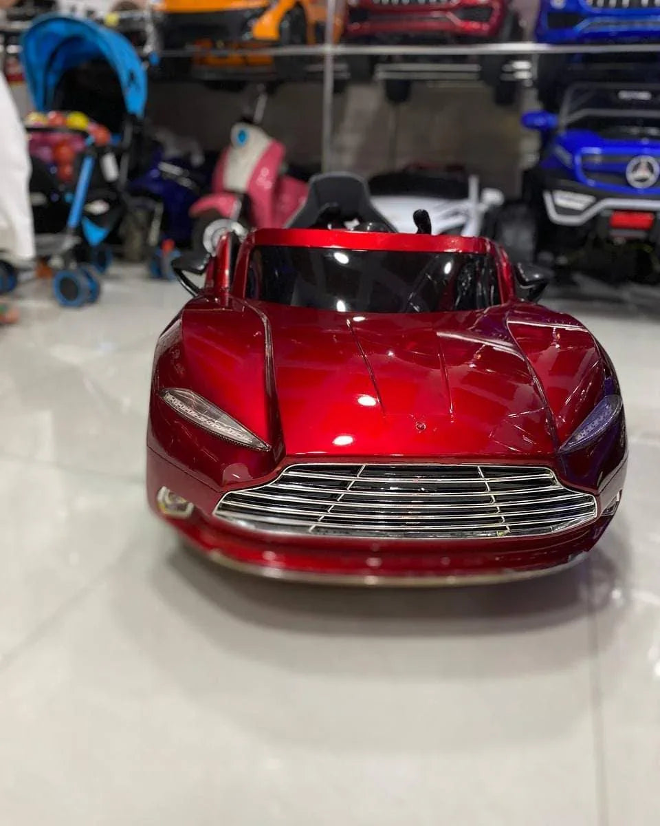 Kids Aston Martin Ride on Car Model with Parental Remote Control - 11Cart