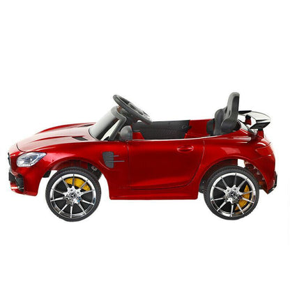 Mercedes Benz FT-998  Amg Gt Style 12V Ride on Car with remote & Manual Drive for Kids - Red - 11Cart