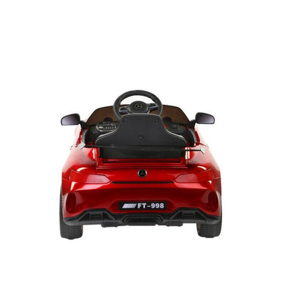 Mercedes Benz FT-998  Amg Gt Style 12V Ride on Car with remote & Manual Drive for Kids - Red - 11Cart