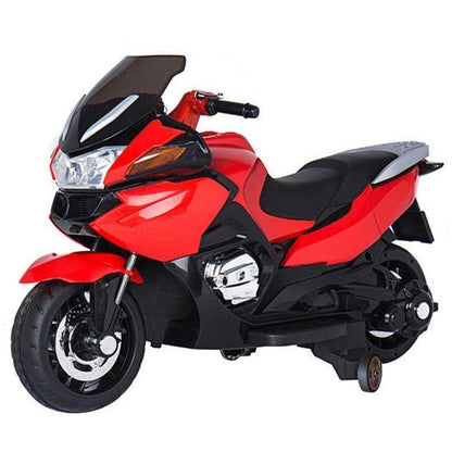 BMW R1200RT White 12V - HZB-118 motorcycle Bike for Kids | LED-backlighting - 11Cart